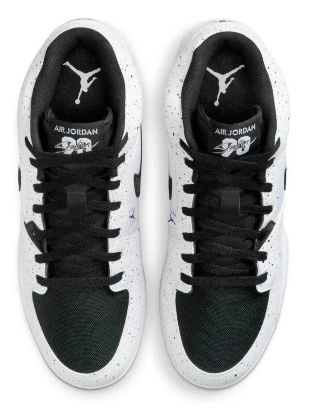 Men's Air Jordan Stadium 90 Cleat 'White Black' Football Cleats